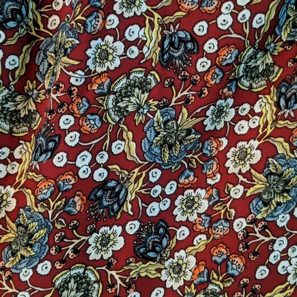 DONATED EUC Loft Floral Blouse - Picture 2 of 3